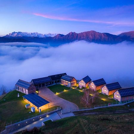 Nebesa Chalets Kobarid Bagian luar foto