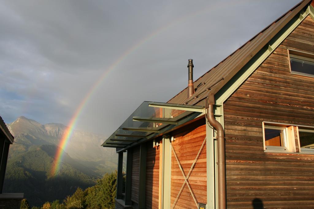 Nebesa Chalets Kobarid Bagian luar foto