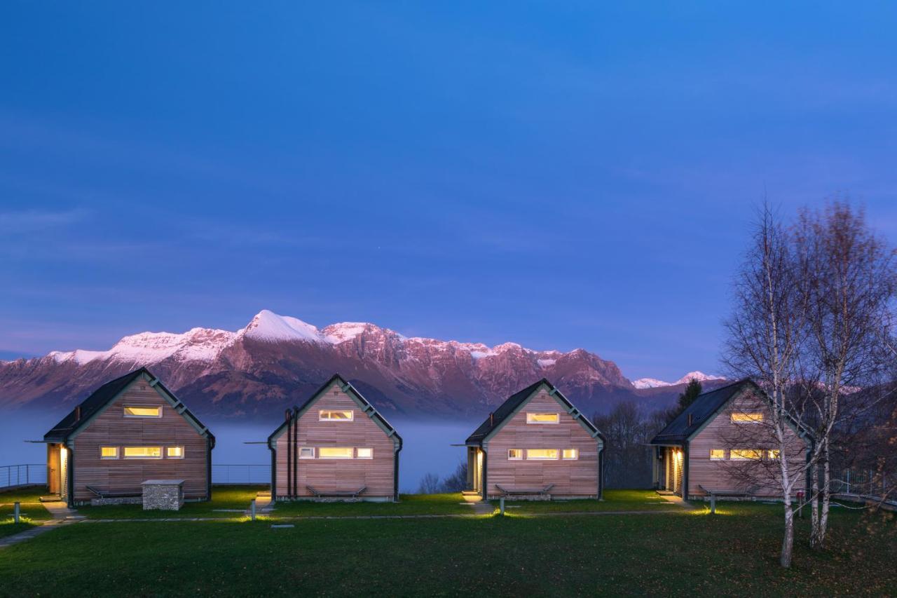 Nebesa Chalets Kobarid Bagian luar foto