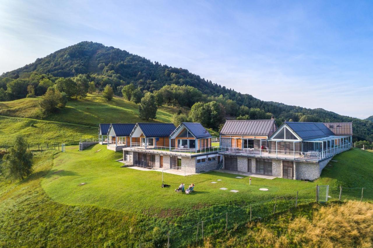 Nebesa Chalets Kobarid Bagian luar foto
