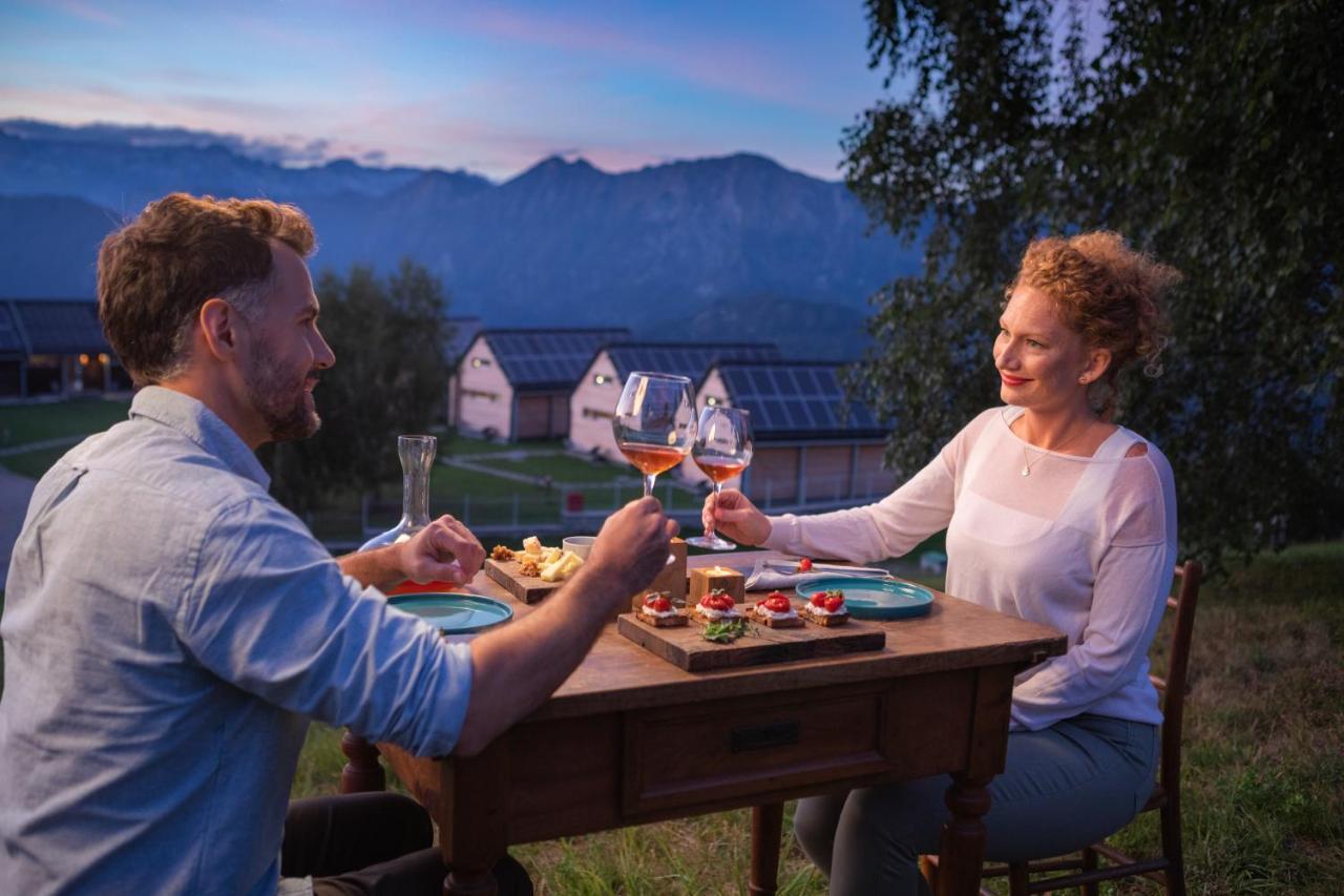 Nebesa Chalets Kobarid Bagian luar foto