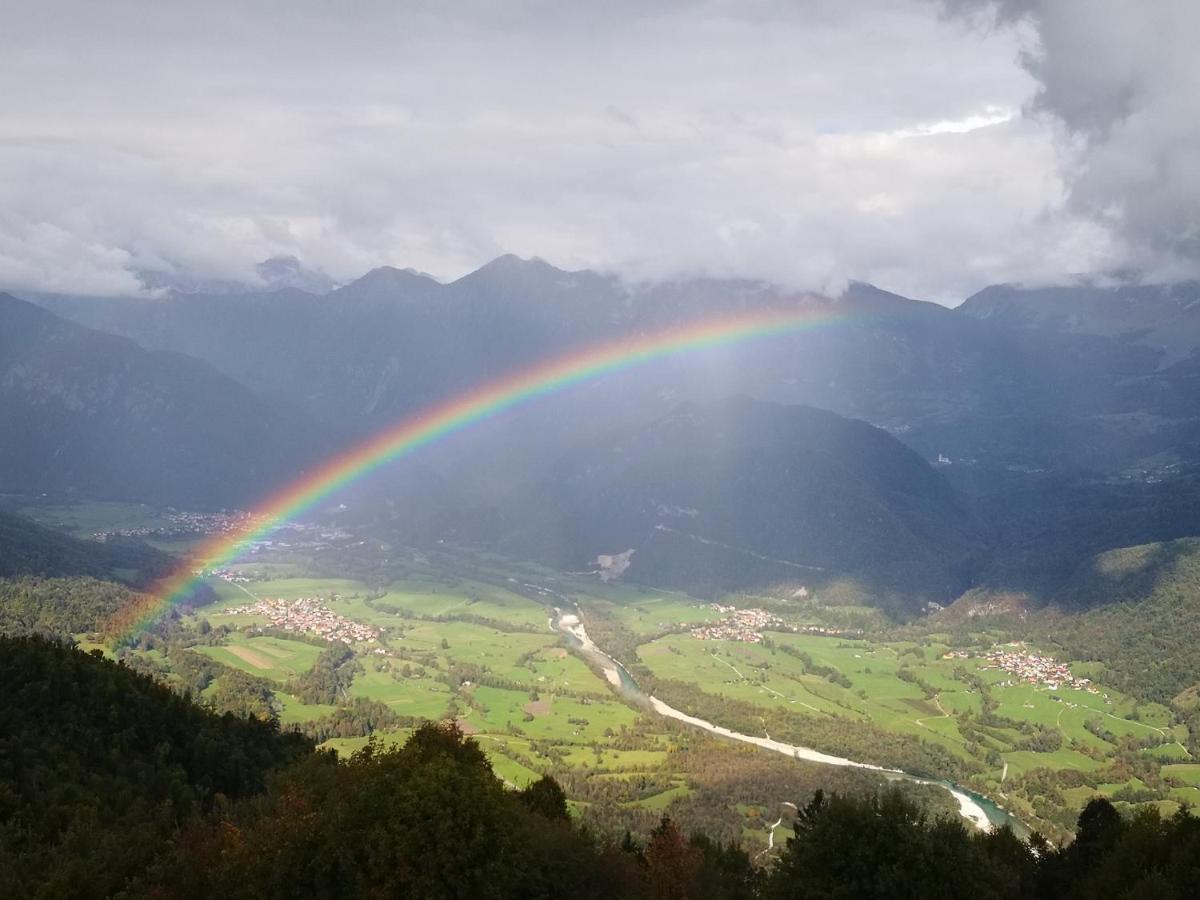 Nebesa Chalets Kobarid Bagian luar foto